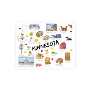 Minnesota - Pacotes de cartões postais (envelopes não incluídos)