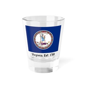 Virginia Shot Glass, 1.5oz