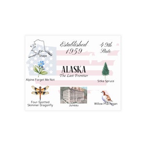 Alaska – Postkartenpakete (Umschläge nicht im Lieferumfang enthalten)