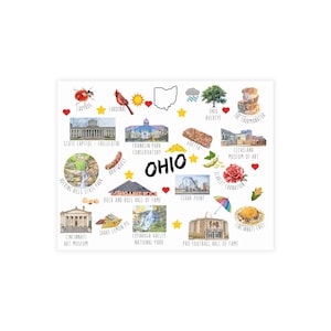 Ohio - Lots de cartes postales (enveloppes non incluses)