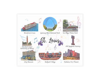 Saint Louis - Postcard Bundles (envelopes not included)