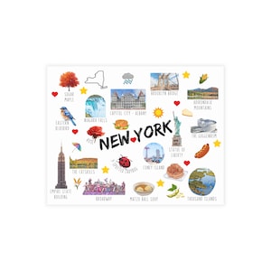 New York - Pacchetti di cartoline (buste non incluse)