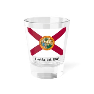 Florida Shot Glass, 1.5oz