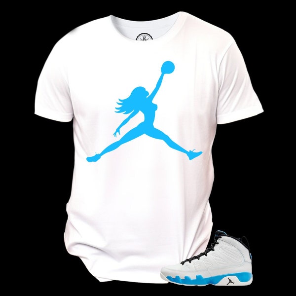 Jordan 9 Powder Blue Unisex T-Shirt, Shirt To Match Sneakers