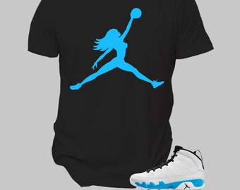 Jordan 9 Powder Blue Unisex T-Shirt, Shirt To Match Sneakers