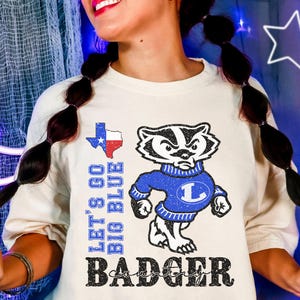 Badger Country Shirt Lampasas Badgers Team Tshirt Badgers Mama Shirt Badgers Game Day Shirt Comfort Colors Teacher Team Spirit Tee G1197
