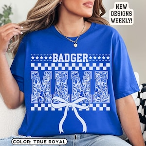 Mama Badgers Shirt Checkered Badgers T-shirt Badgers Lampasas Texas Tshirt Retro Badgers Cheerleader Shirt Badgers Mom Gift Shirt G1117