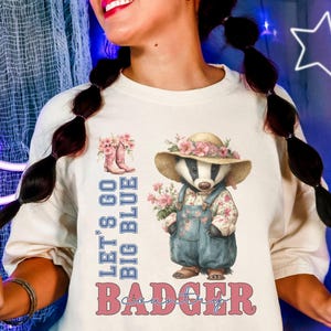 Badger Country Shirt Lampasas Badgers Team Tshirt Badgers Mama Shirt Badgers Game Day Shirt Comfort Colors Teacher Team Spirit Tee G1196