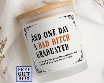 Funny Graduation Gifts For Graduation Funny Graduation Candle College Graduation Gift Bags For Graduates Day Gift New Teacher Graduate J246