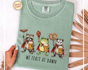 Funny Raccoon Shirt Renaissance Faire Clothing Renfaire Shirt Ren Faire Tee Raccoon Possum Shirt Funny Renaissance Shirt Larp Gifts G501