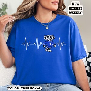 Vintage Badgers Heartbeat Shirt Distressed Badgers Shirt Badgers Lampasas Texas Shirt Badgers Cheerleader Shirt Badgers Mom Gift Shirt G1195