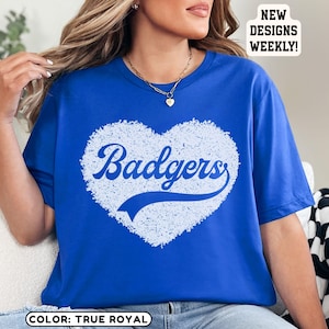 Vintage Badgers Shirt Distressed Badgers T-shirt Badgers Lampasas Texas Tshirt Retro Badgers Cheerleader Shirt Badgers Mom Gift Shirt G1170