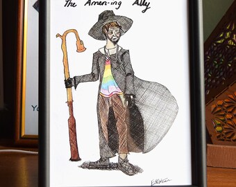 Pride Pieces - The Amening Ally Print