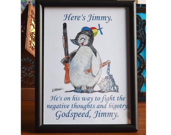 Animal Allies - Jimmy Art Print