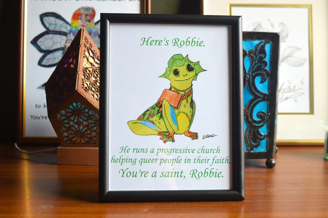 Animal Allies - Robbie Art Print - Etsy