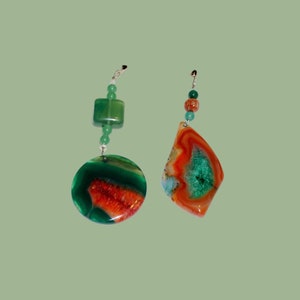 Agate Gemstone Ceiling Fan Pull: Aventurine & Crystal Decor