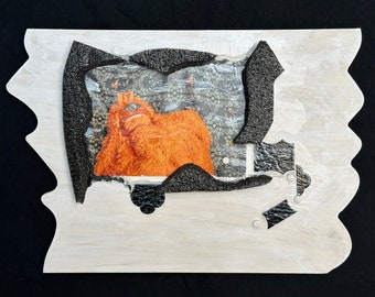 do Knot AwaKen The Pretty SpOOky Tangerine? (Fancy Wall Plaque edition)
