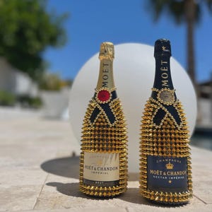 Custom Moet Champagne 750ml Bottle