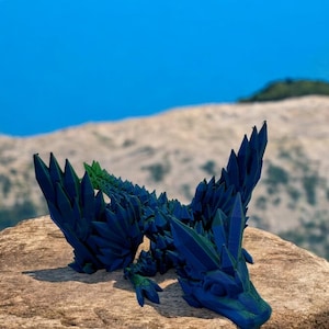 Crystal Wing Dragon - 3 Sizes - 3D Printed
