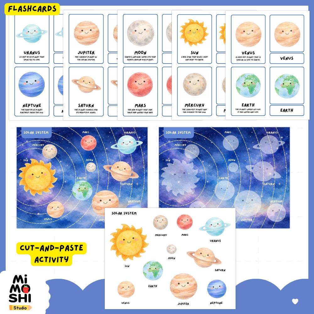 Solar System Printable Activity Pack | Kindergarten, 1st Grade Space ...