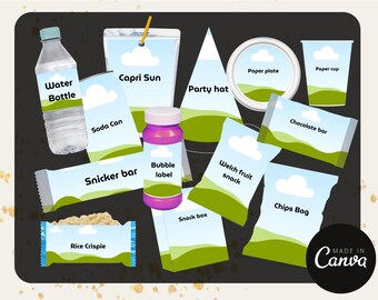 Party Favor Mock up Bundles