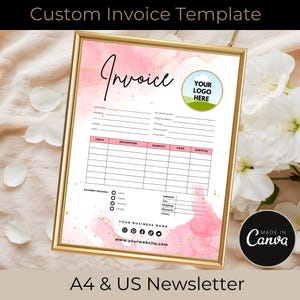 Custom Business Invoice Template