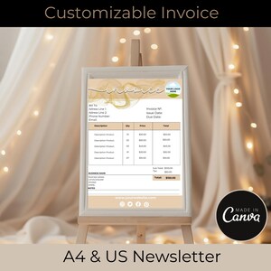 Customizable Business Invoice Template