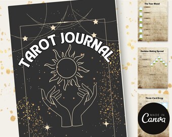 Tarot Journal Digital Templates