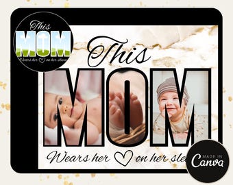 Mom Photo Collage Custom Gift