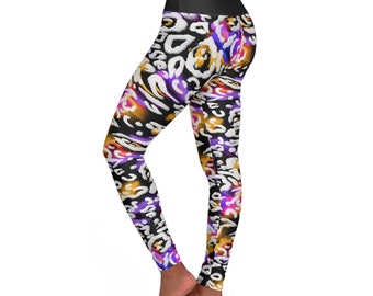 Leggings de yoga taille haute (AOP)