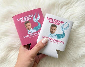 Last Splash Bachelorette Can Cooler Zeemeermin Thema Drankje Sleeve Last Toast on the Coast Beach Bachelorette Party Favor