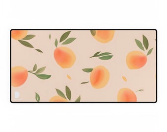 Peachy Large Desk Mat & Mousepad | 800x400mm