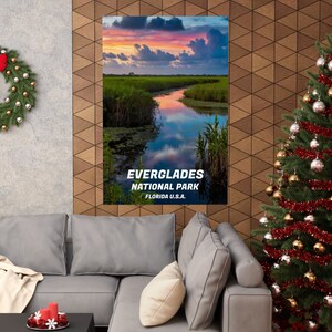 Everglades National Park Poster,  Everglades, Everglades Print, National Park Poster,  Travel Poster, National Park Print, National Park Art