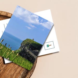 Tour O'Brien | Falaises de Moher, Irlande | Carte postale de photographie de voyage (téléchargement numérique | modèle imprimable)