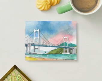 South Korea Travel Postcard Set (6 Pack)