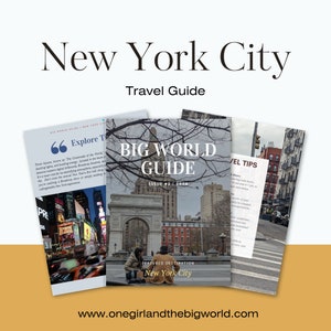 Big World Guide: New York City (Digital Travel Guide Download)