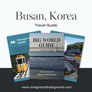 Big World Guide: Busan, South Korea (Digital Travel Guide Download)
