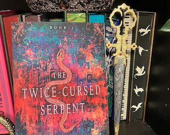 The Twice-Cursed Serpent Paperback Signed