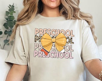 Preschool Teacher Shirt Pre-school Teacher Shirt In My Teacher Era Back To School Teacher Shirt Chaos Coordinator Shirt Teacher Gift