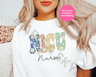NICU Nurse Sweatshirt, NICU Nurse Crewneck, Neonatal Intensive Care Unit Nurse sweatshirt, Baby Nursery Shirt, Baby Nurse Sweater, NICU Life