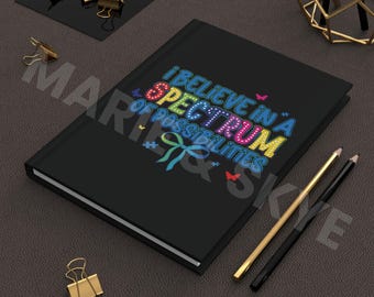Autism Awareness Notebok, Autism Acceptance Journal, Autism Mom Gift, Autism Dad Gift, Autism Acceptance, Autism Awareness Gift
