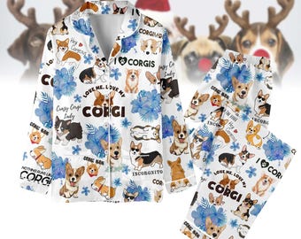 Corgi Holiday Pants Corgi Holiday Pants