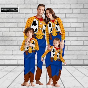 Cotume Toy Story Pajamas, Toy Story Family Pajamas, Disney Woody Pajamas Pants, Woody Toy Story Night Pajamas, Magic Kingdom Pajamas