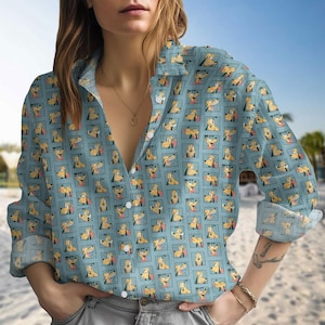 Pluto Mickey Casual Shirt, Pluto Cartoon Women Blouses, Disneyland Trip Family Vacation Shirt, Pluto Summer Hawaiian Shirt For Kids Adu