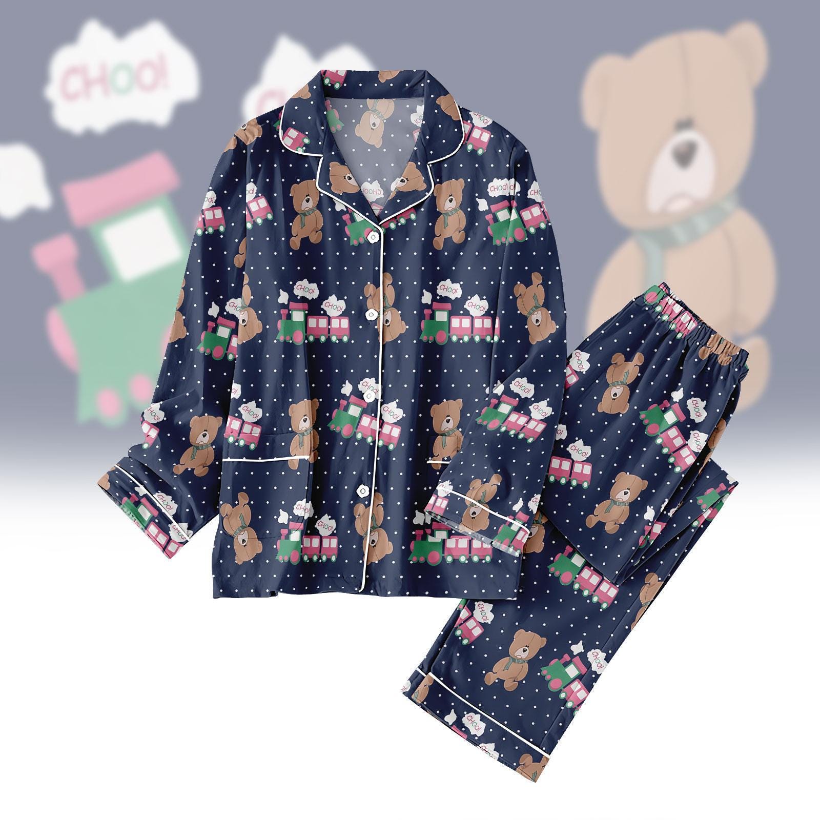 Teddy Pigiama PapÃ Pajama Pants Mama Bear And Papa Bear Pajamas