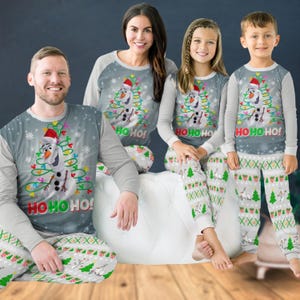 Olaf Pajamas Etsy
