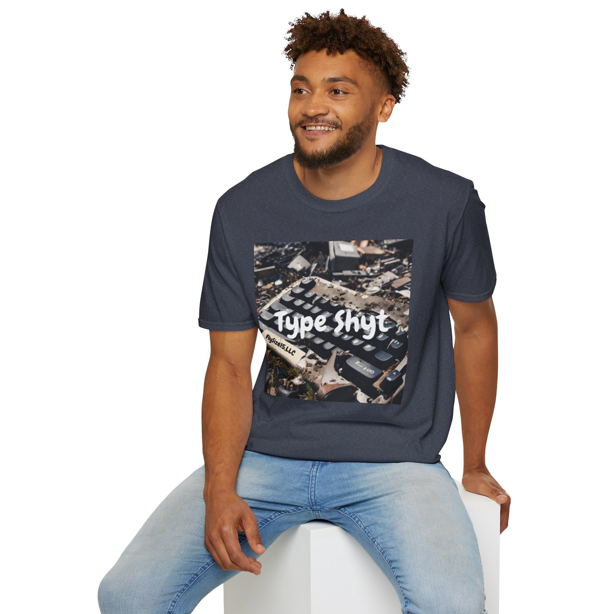 Type Shit Tee - Etsy
