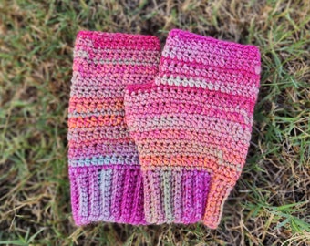 Free-Spirit Fingerless Gloves - Palm