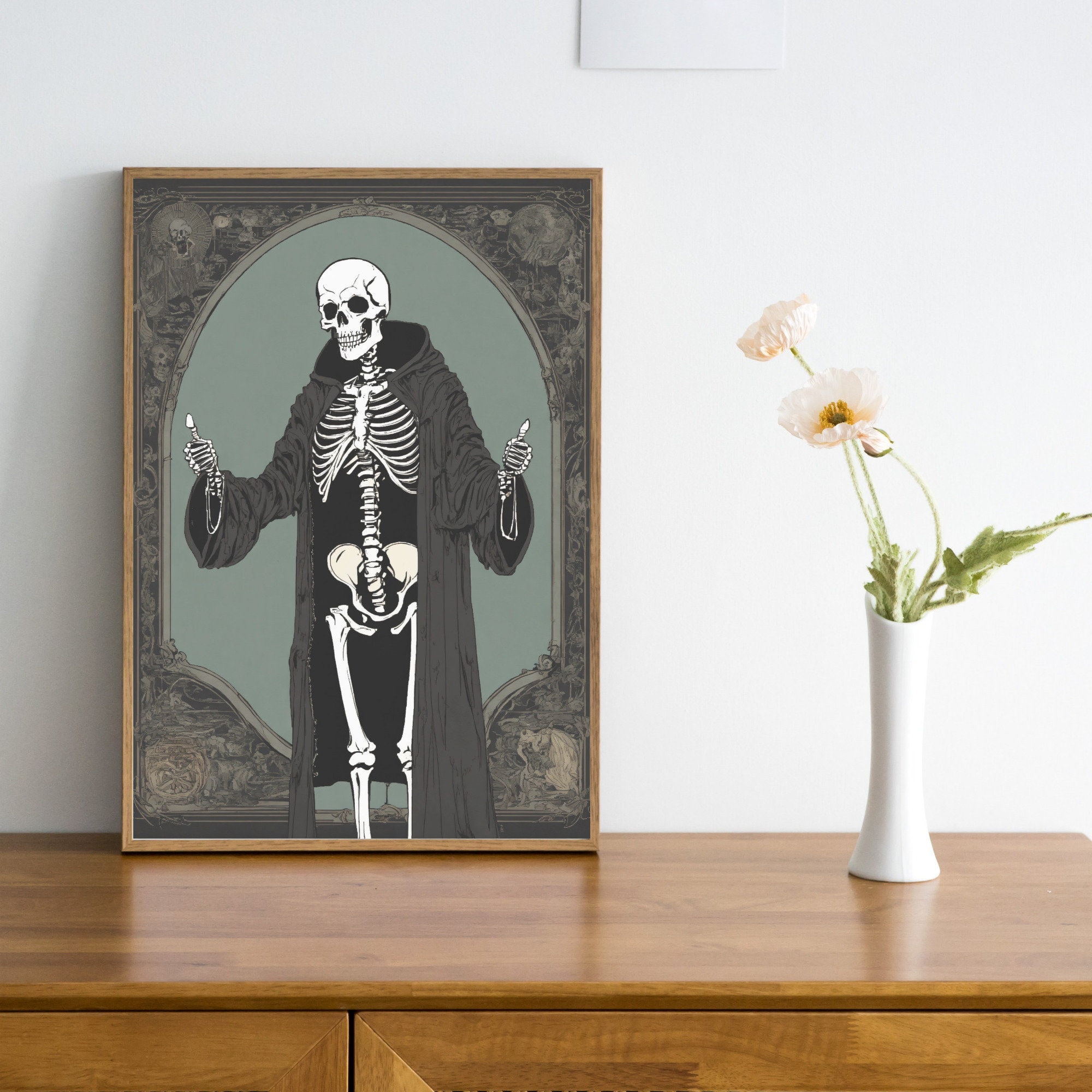Dark Academia Printable Wall Art Moody Room Decor Home Gothic Cheery ...
