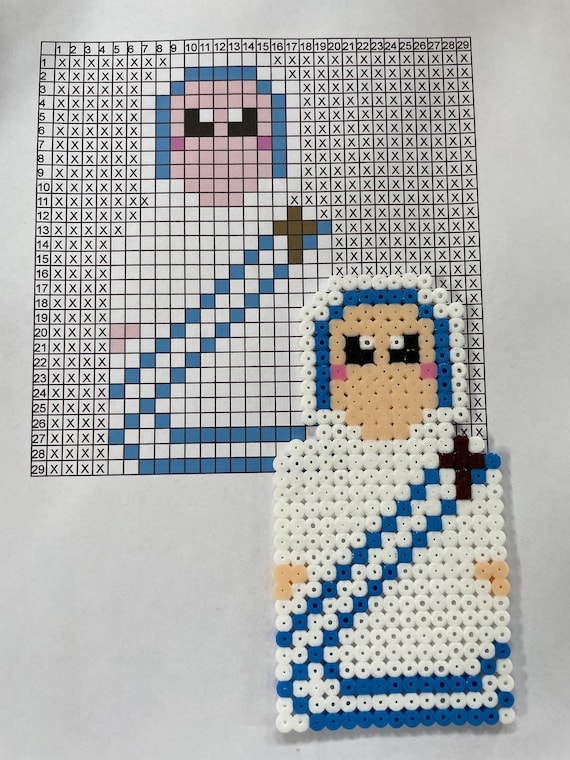 Female Saint Perler Bead Patterns